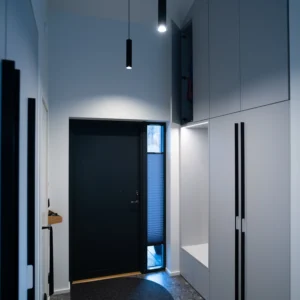 light-grey-melamine-wardrobe-hinged-doors-high-sloped-ceiling-stig-interior
