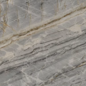 Produktbild på naturstenen Sensa maura, en grå nyans med stora ådringar.