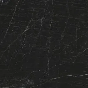 Produktbild på keramisksten i dekton från cosentino. Svart med vit ådring.